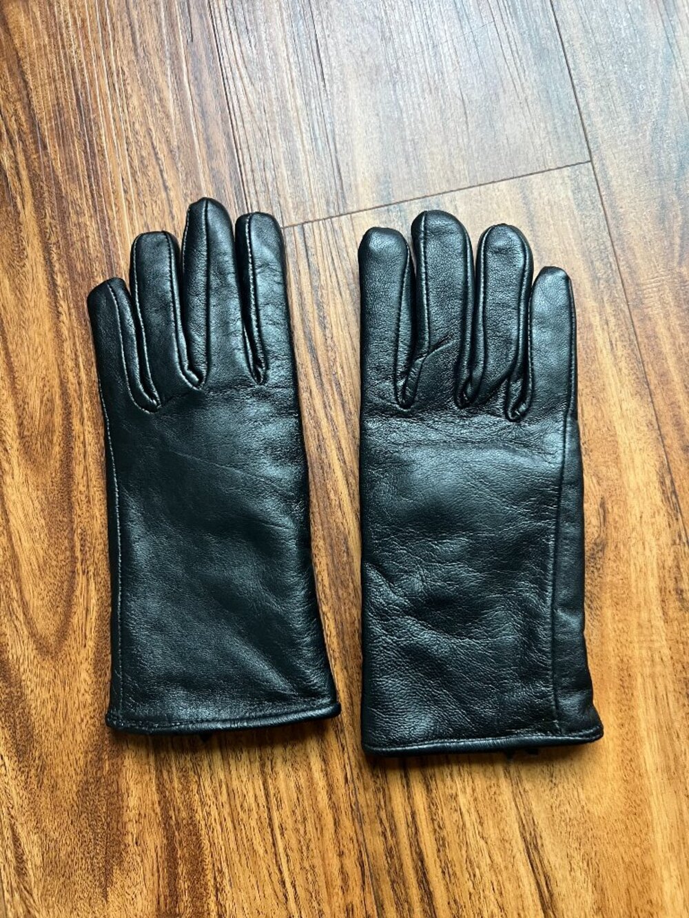 Women’s Black Leather Gloves 3M Thinsulate Insulated Winter Warm Driving